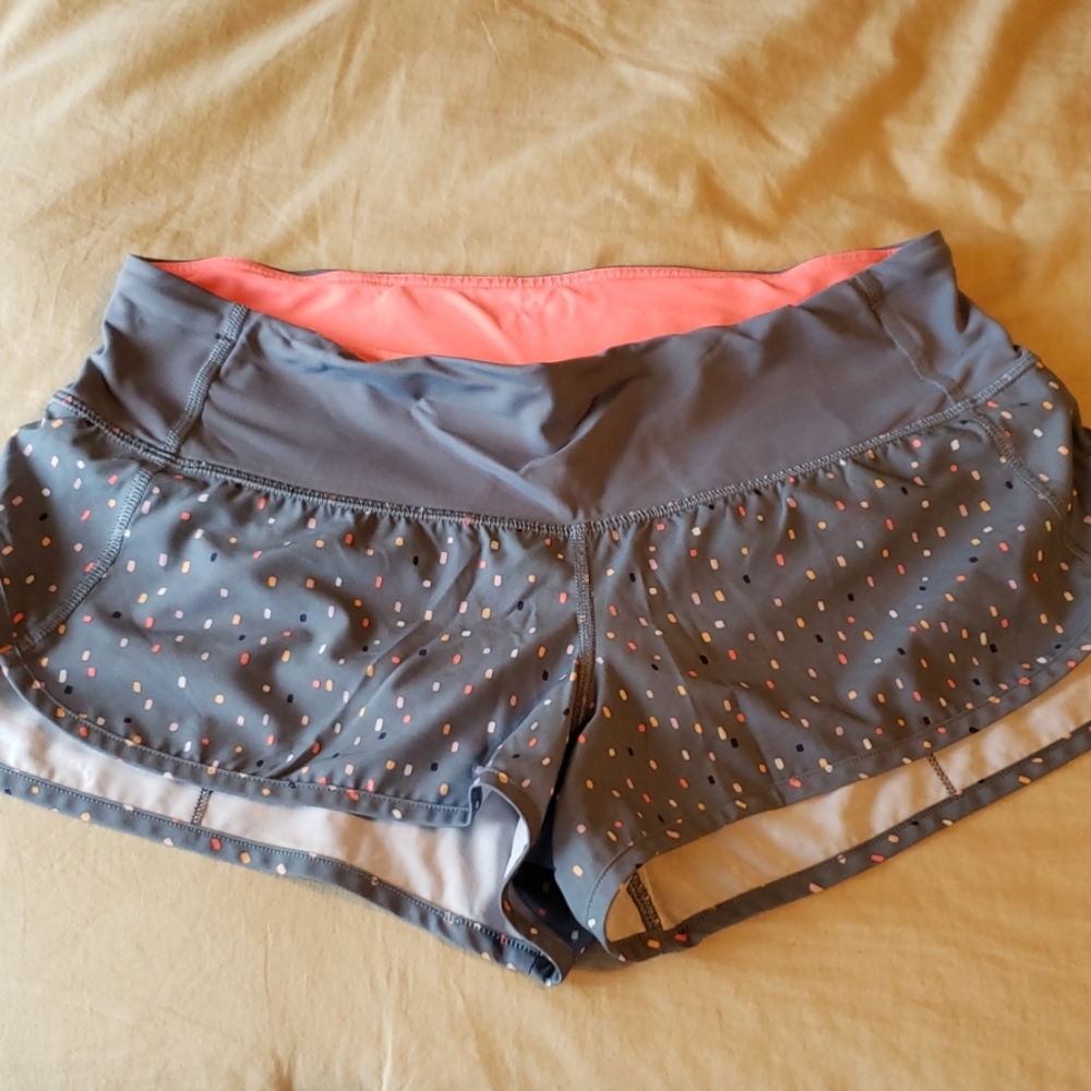 Lululemon lemon Speed Shorts